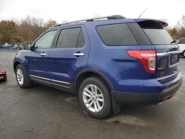 1FM5K8D83FGB21289 - 2015 FORD EXPLORER XLT BLUE photo 2