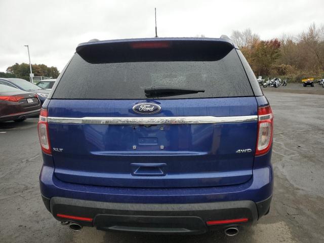 1FM5K8D83FGB21289 - 2015 FORD EXPLORER XLT BLUE photo 6