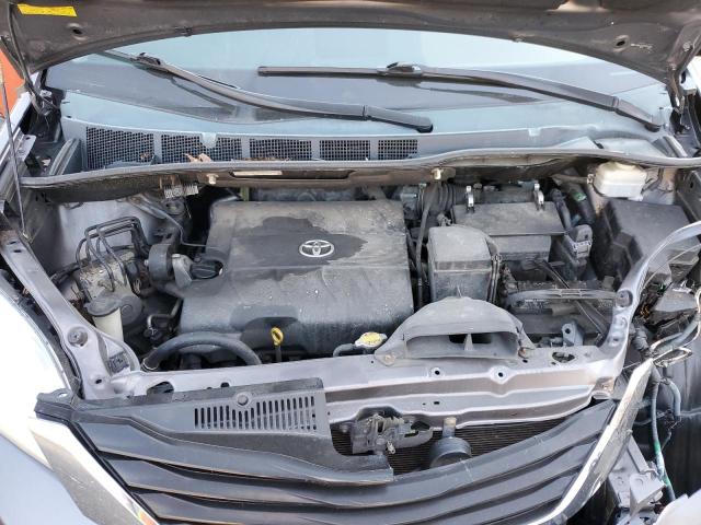 5TDKK3DC7BS042500 - 2011 TOYOTA SIENNA LE GRAY photo 12