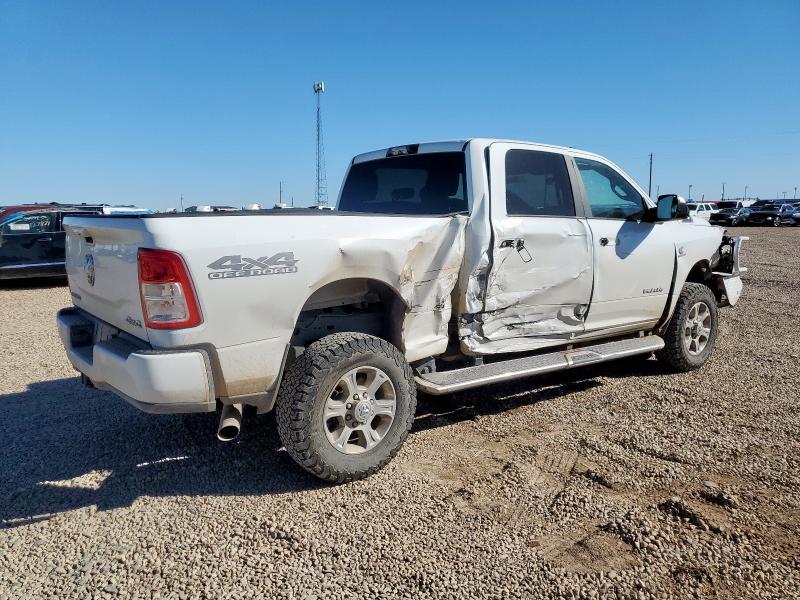 3C6UR5DLXNG404653 - 2022 RAM 2500 BIG HORN/LONE STAR WHITE photo 3