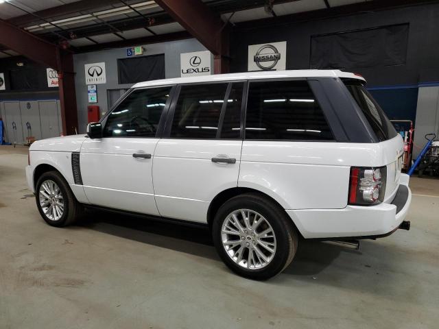 SALMP1E43BA349562 - 2011 LAND ROVER RANGE ROVE AUTOBIOGRAPHY WHITE photo 2