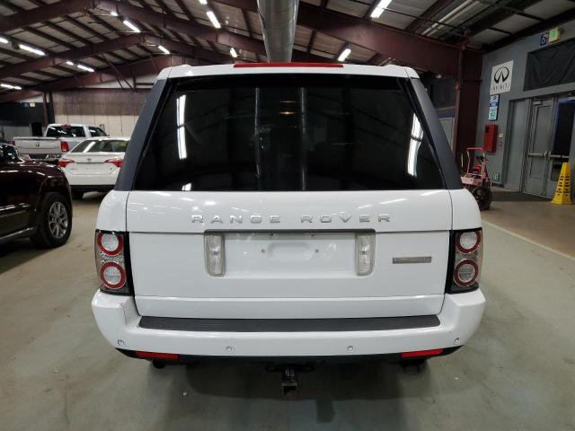 SALMP1E43BA349562 - 2011 LAND ROVER RANGE ROVE AUTOBIOGRAPHY WHITE photo 6