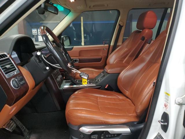 SALMP1E43BA349562 - 2011 LAND ROVER RANGE ROVE AUTOBIOGRAPHY WHITE photo 7