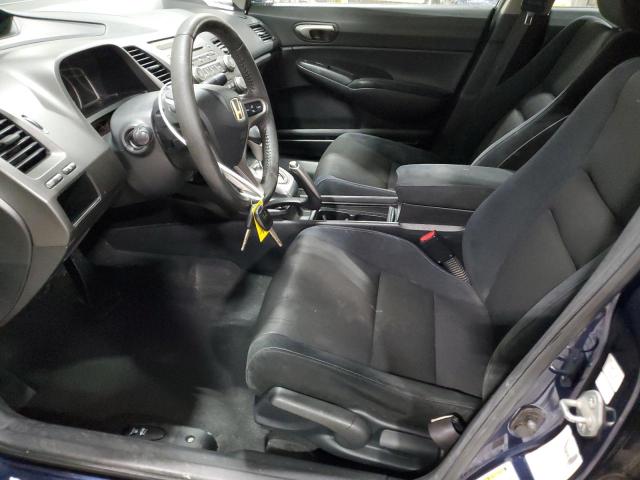 2HGFA16659H502571 - 2009 HONDA CIVIC LX-S 蓝色 照片 7