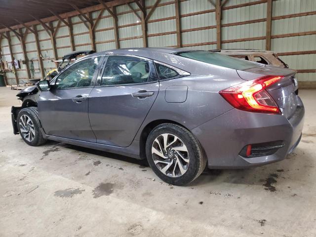 2HGFC2F79GH021292 - 2016 HONDA CIVIC EX GRAY photo 2