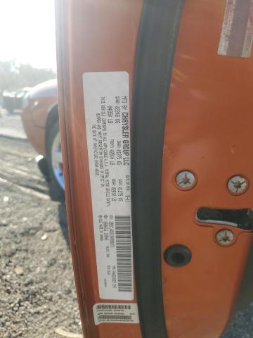 2B3CJ4DG1BH586071 - 2011 DODGE CHALLENGER ORANGE photo 12