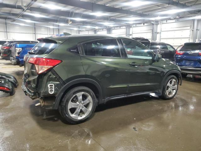 3CZRU6H72HM711086 - 2017 HONDA HR-V EXL GREEN photo 3