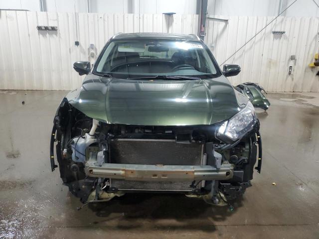 3CZRU6H72HM711086 - 2017 HONDA HR-V EXL GREEN photo 5