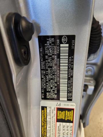 4T1BF1FK8FU110006 - 2015 TOYOTA CAMRY LE 银色 照片 12