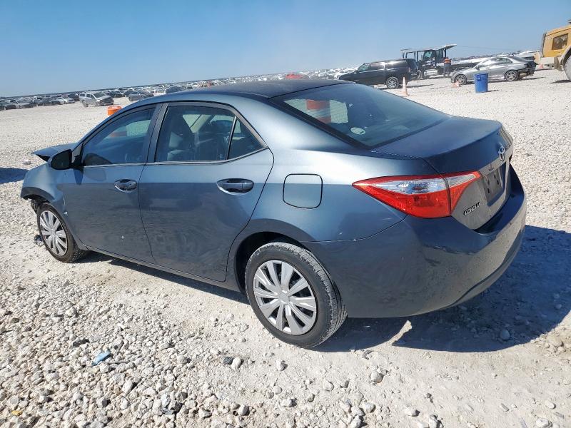 5YFBURHE8GP476983 - 2016 TOYOTA COROLLA L CHARCOAL photo 2