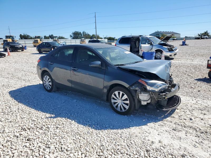 5YFBURHE8GP476983 - 2016 TOYOTA COROLLA L CHARCOAL photo 4