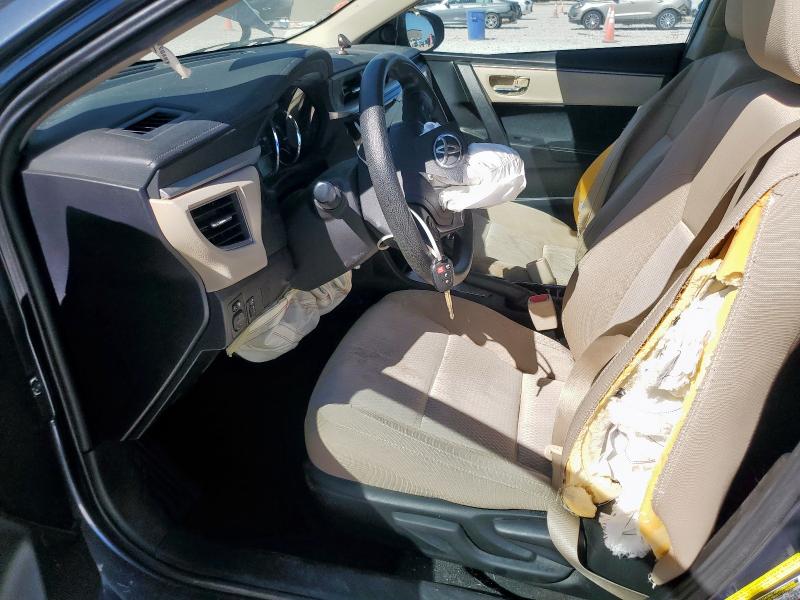 5YFBURHE8GP476983 - 2016 TOYOTA COROLLA L CHARCOAL photo 7