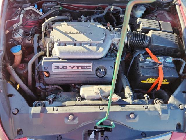1HGCM66545A073432 - 2005 HONDA ACCORD EX BURGUNDY photo 11