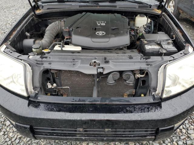 JTEBU14R558035410 - 2005 TOYOTA 4RUNNER SR5 Սև լուսանկար 12