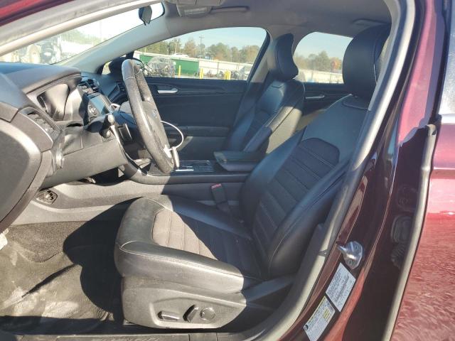 3FA6P0HD0JR265358 - 2018 FORD FUSION SE MAROON photo 7