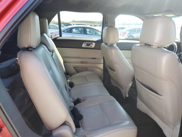 1FMHK7F85CGB00251 - 2012 FORD EXPLORER LIMITED RED photo 10