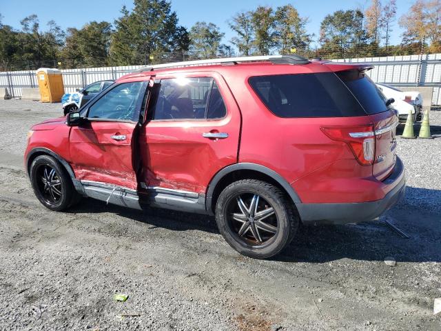 1FMHK7F85CGB00251 - 2012 FORD EXPLORER LIMITED RED photo 2