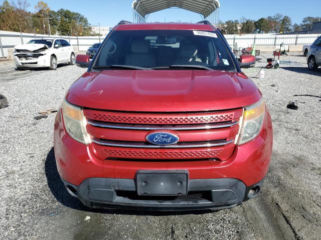 1FMHK7F85CGB00251 - 2012 FORD EXPLORER LIMITED RED photo 5