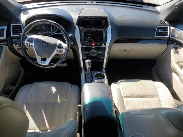 1FMHK7F85CGB00251 - 2012 FORD EXPLORER LIMITED RED photo 8