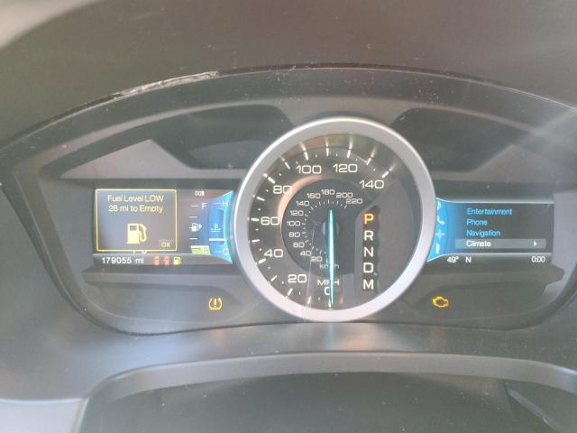 1FMHK7F85CGB00251 - 2012 FORD EXPLORER LIMITED RED photo 9