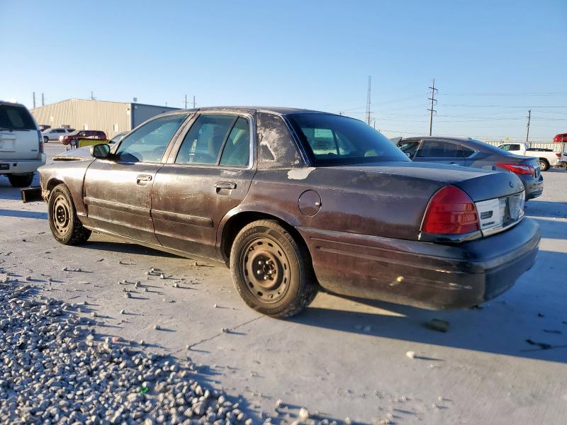 2FAHP71W64X116343 - 2004 FORD CROWN VICT POLICE INTERCEPTOR BROWN photo 2