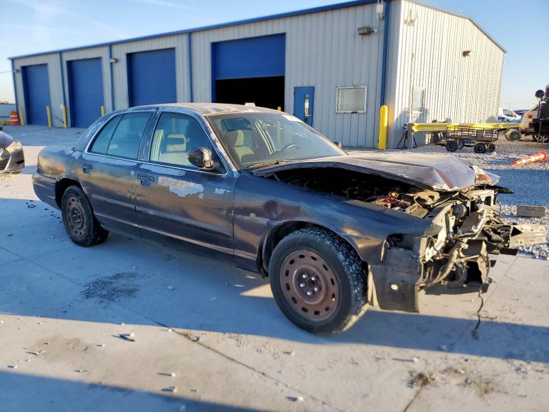 2FAHP71W64X116343 - 2004 FORD CROWN VICT POLICE INTERCEPTOR BROWN photo 4