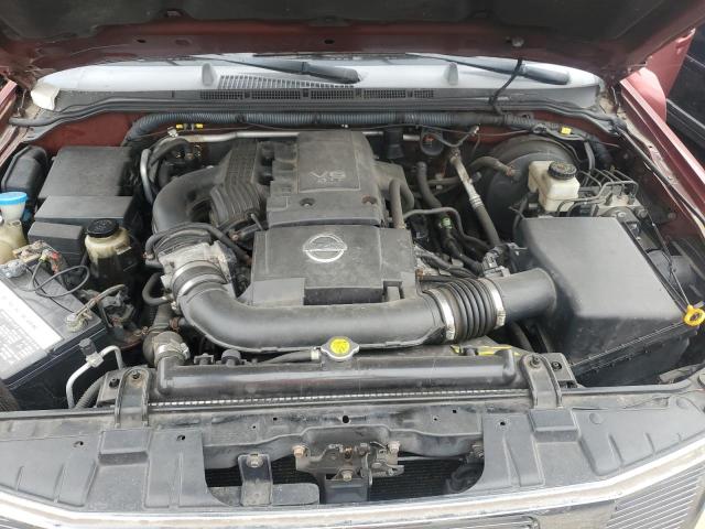 5N1AR18W55C707024 - 2005 NISSAN PATHFINDER LE Rouge photo 12