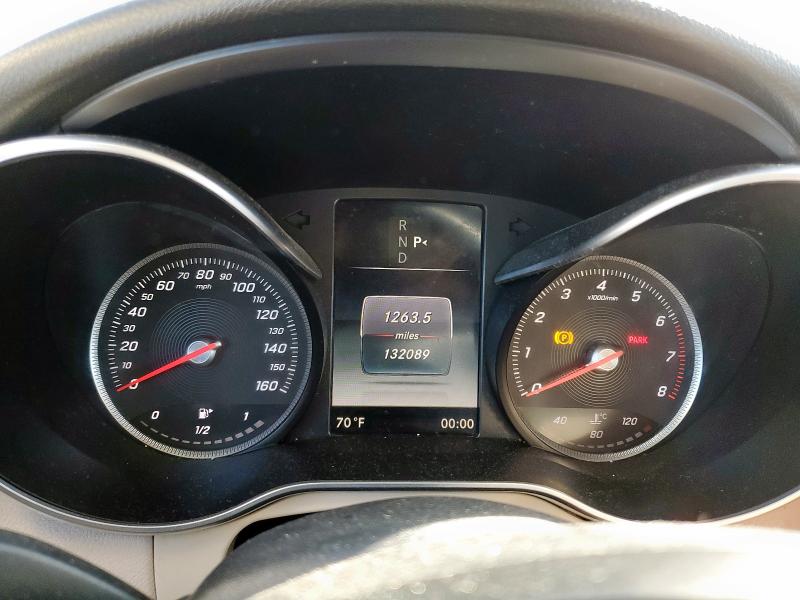 55SWF4KB4GU116178 - 2016 MERCEDES-BENZ C 300 4MATIC WHITE photo 9