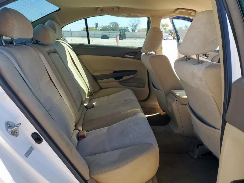 1HGCP2F46AA083574 - 2010 HONDA ACCORD LXP WHITE photo 10