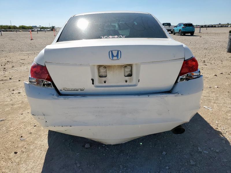 1HGCP2F46AA083574 - 2010 HONDA ACCORD LXP WHITE photo 6