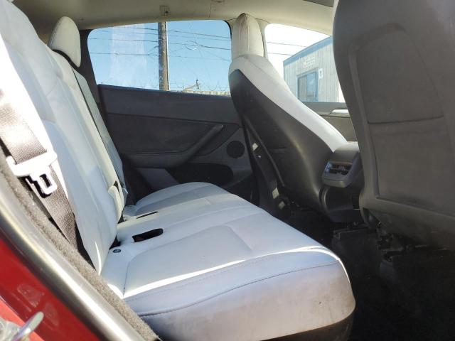 7SAYGDEE3PF629096 - 2023 TESLA MODEL Y RED photo 11