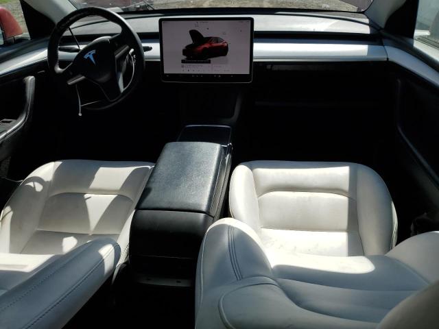 7SAYGDEE3PF629096 - 2023 TESLA MODEL Y RED photo 8