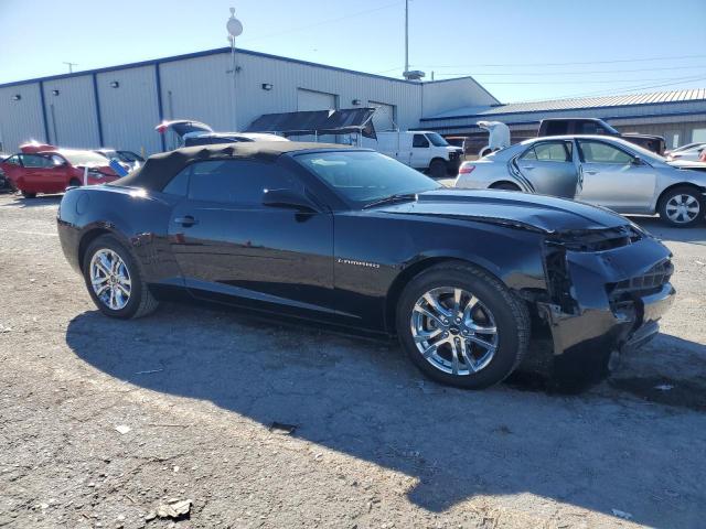 2G1FB3D38D9235843 - 2013 CHEVROLET CAMARO LT BLACK photo 4