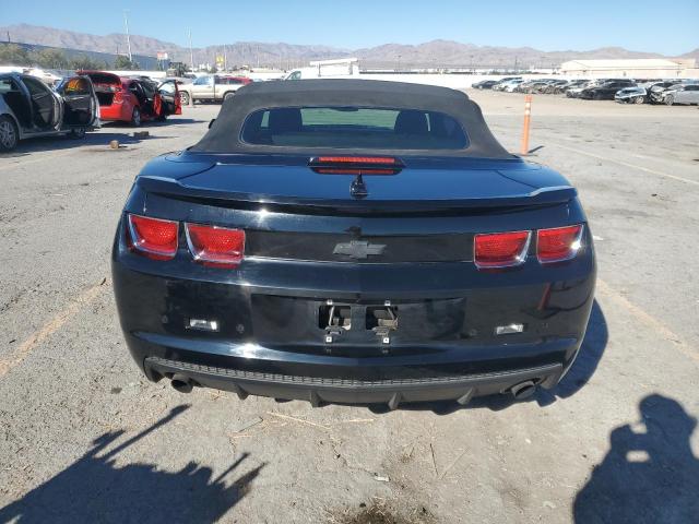 2G1FB3D38D9235843 - 2013 CHEVROLET CAMARO LT BLACK photo 6