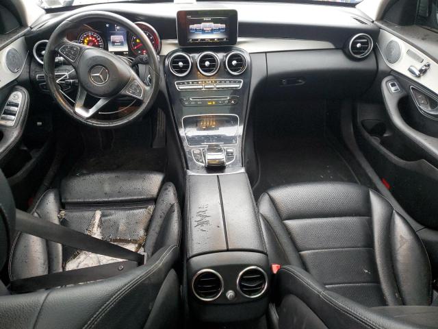 55SWF4KB8FU096094 - 2015 MERCEDES-BENZ C 300 4MATIC SILVER photo 8