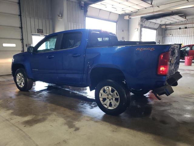1GCGTCEN5J1169308 - 2018 CHEVROLET COLORADO LT BLUE photo 2