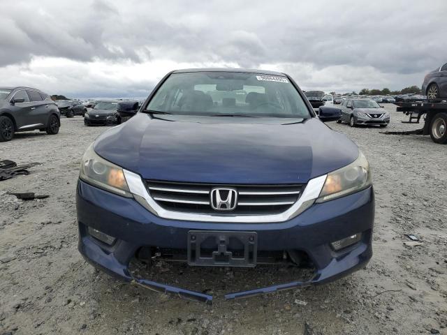 1HGCR2F87EA005355 - 2014 HONDA ACCORD EXL BLUE photo 5