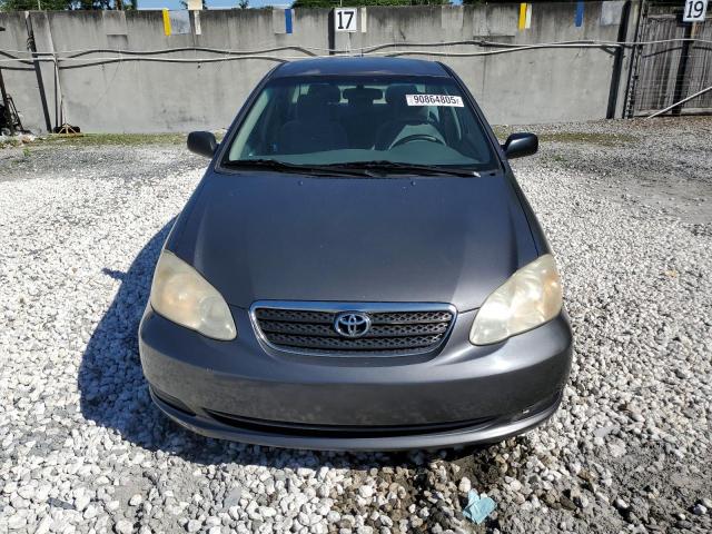 1NXBR32E58Z998428 - 2008 TOYOTA COROLLA CE GRAY photo 5