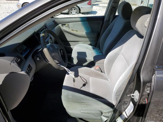 1NXBR32E58Z998428 - 2008 TOYOTA COROLLA CE GRAY photo 7