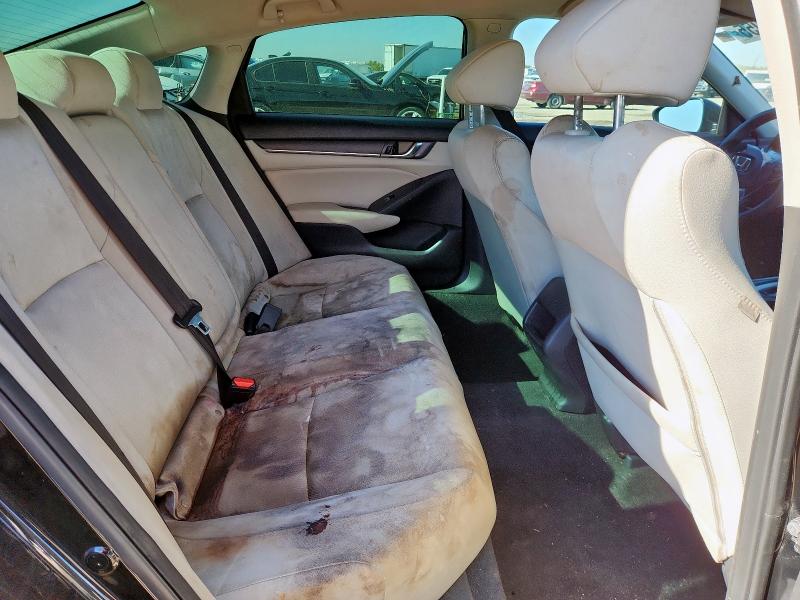 1HGCV1F17JA257920 - 2018 HONDA ACCORD LX Қара фото 10