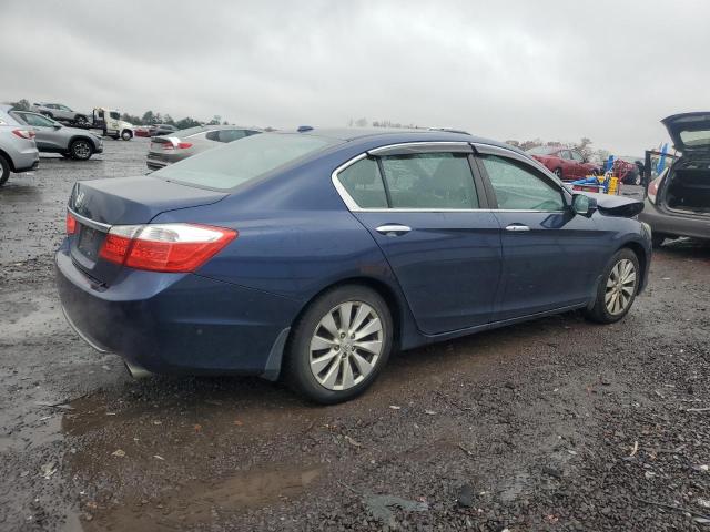 1HGCR2F85FA125026 - 2015 HONDA ACCORD EXL BLUE photo 3