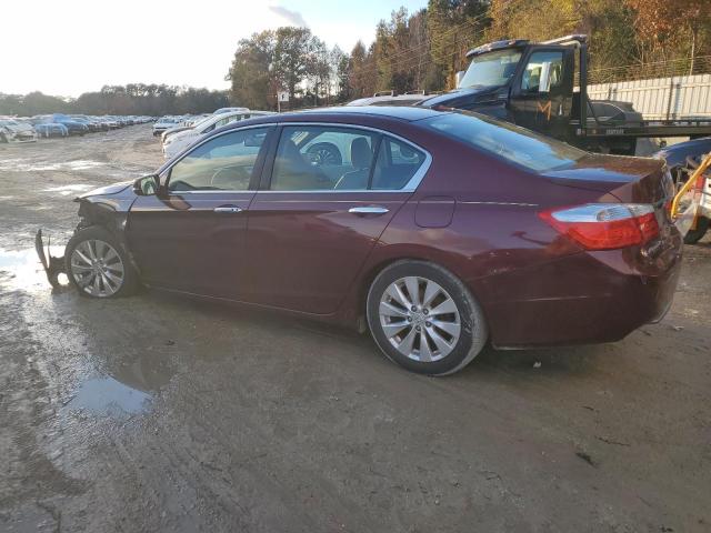 1HGCR2F86FA264534 - 2015 HONDA ACCORD EXL RED photo 2