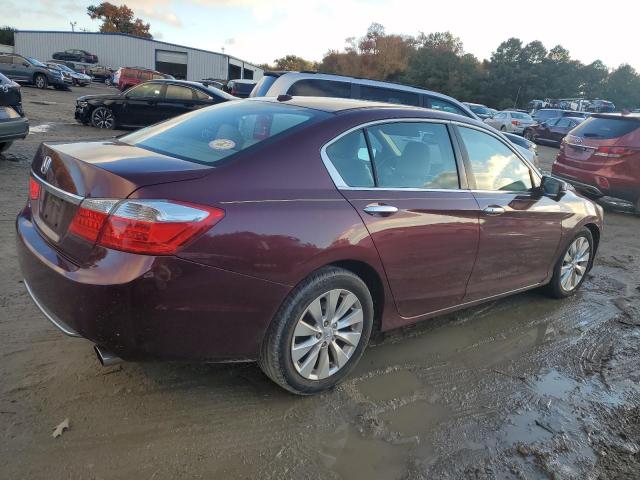 1HGCR2F86FA264534 - 2015 HONDA ACCORD EXL RED photo 3
