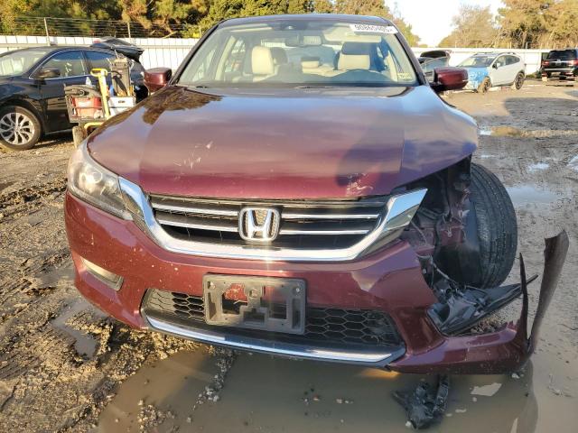1HGCR2F86FA264534 - 2015 HONDA ACCORD EXL RED photo 5