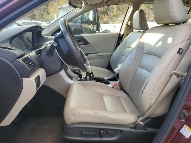 1HGCR2F86FA264534 - 2015 HONDA ACCORD EXL RED photo 7