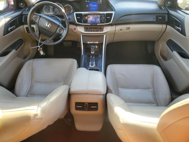 1HGCR2F86FA264534 - 2015 HONDA ACCORD EXL RED photo 8