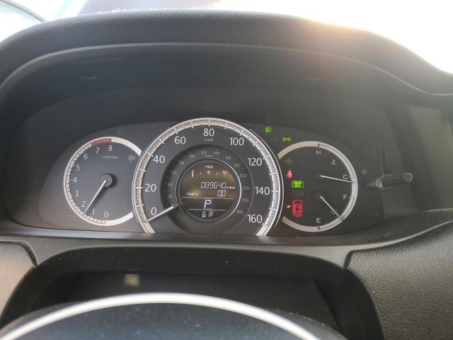 1HGCR2F86FA264534 - 2015 HONDA ACCORD EXL RED photo 9