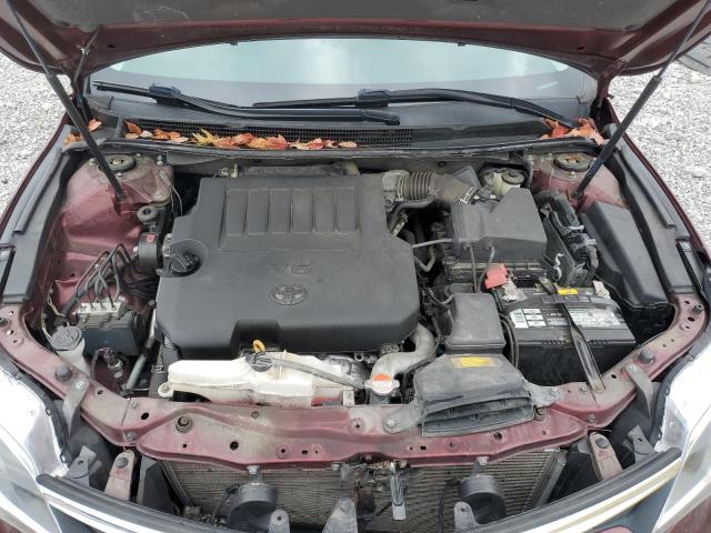 4T1BK1EB8GU207320 - 2016 TOYOTA AVALON XLE MAROON photo 11