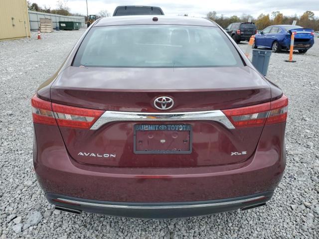 4T1BK1EB8GU207320 - 2016 TOYOTA AVALON XLE MAROON photo 6