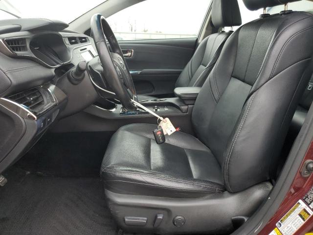 4T1BK1EB8GU207320 - 2016 TOYOTA AVALON XLE MAROON photo 7